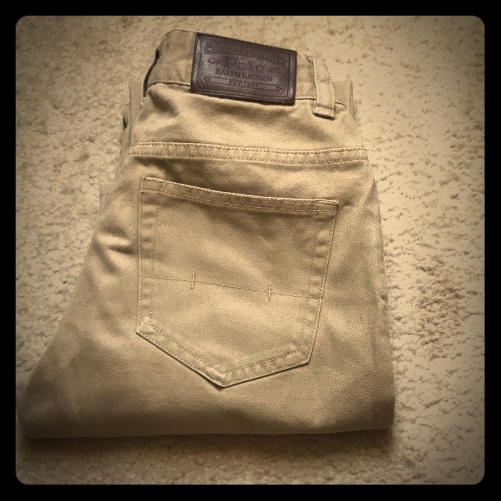 Polo  Ralph Lauren Boys Brown Casual Pants